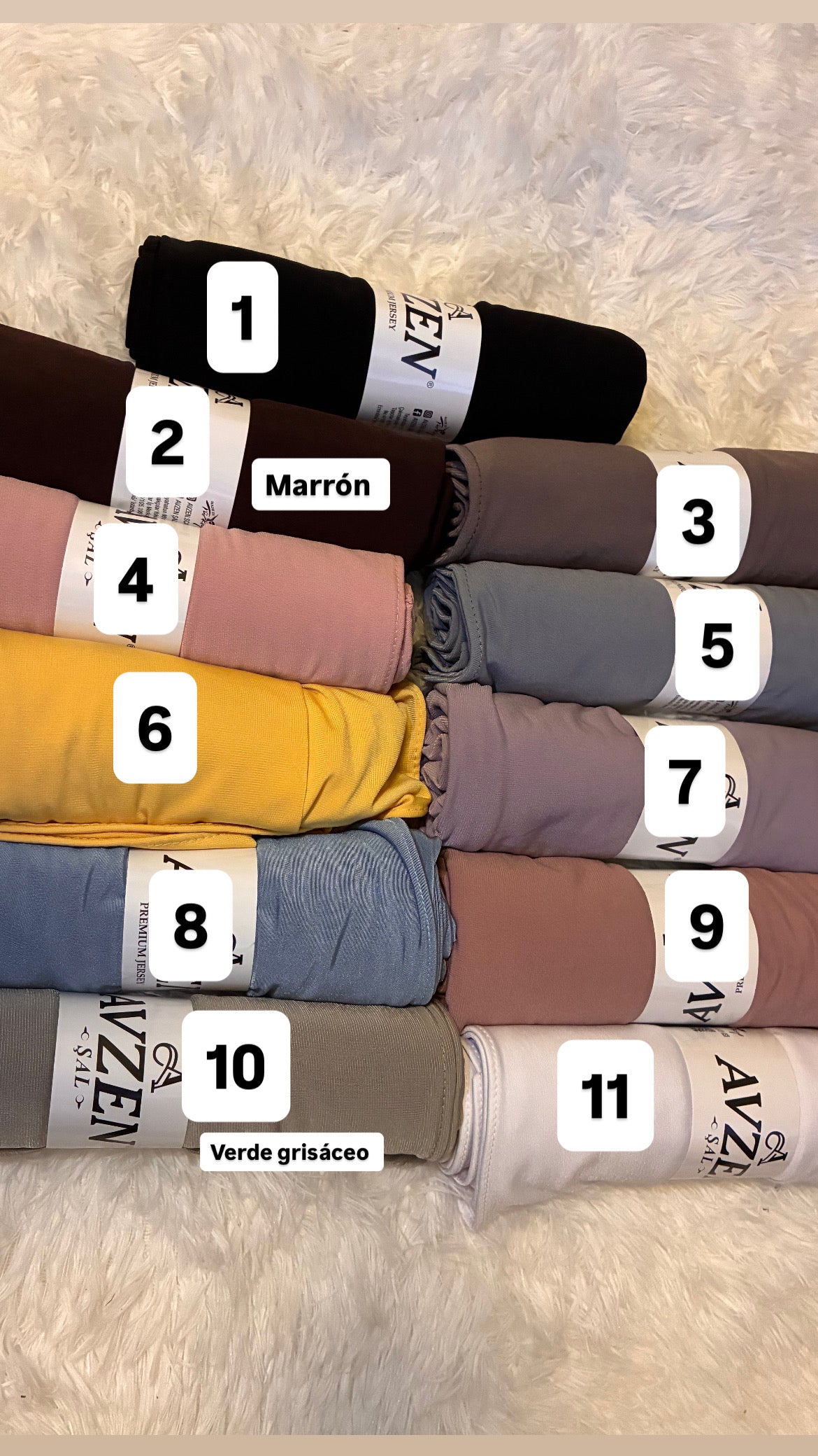 Hijab jersey premium