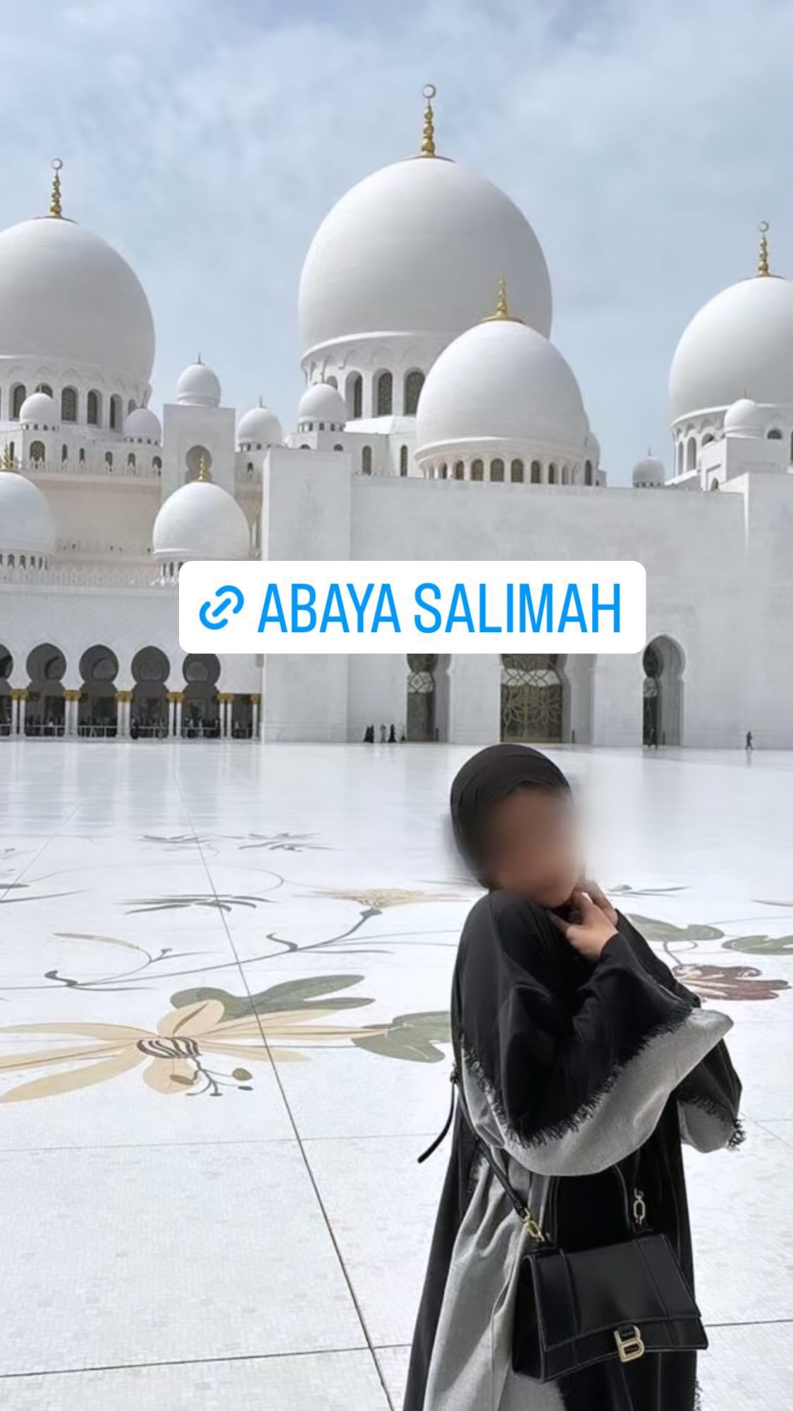 Tall friendly abaya + 1’80cm