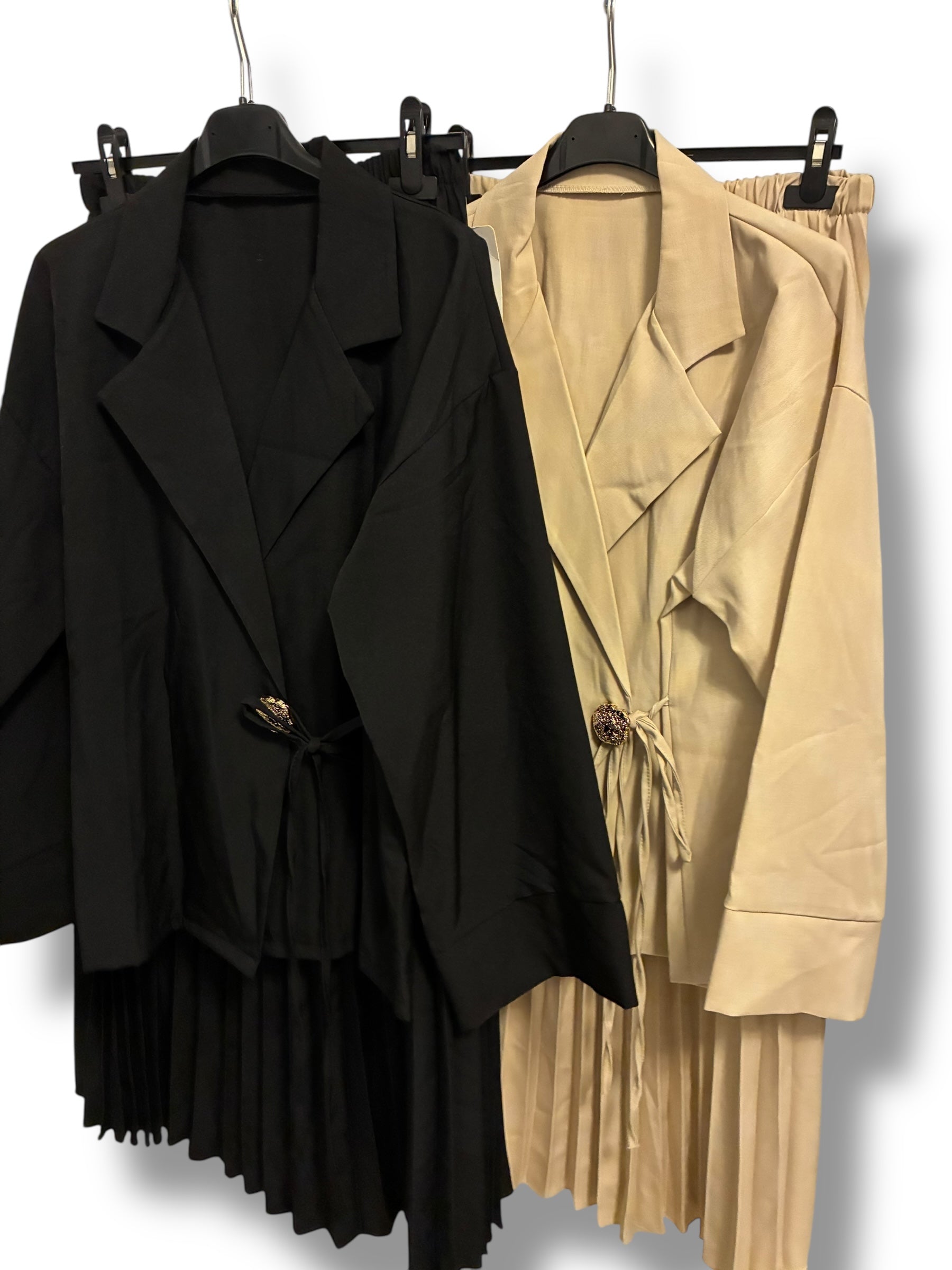 Conjunto falda plisada
